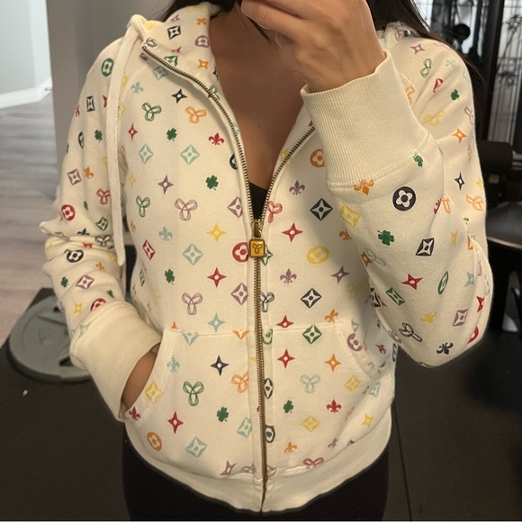 ❌SOLD TNA monogram hoodie - Picture 6 of 6